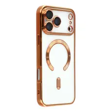 iPhone 17 Pro Skal MagSafe Electroplated TPU Roséguld