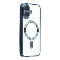 iPhone 17 Skal MagSafe Electroplated TPU Blå