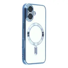 iPhone 17 Skal MagSafe Electroplated TPU Blå