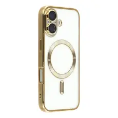 iPhone 17 Skal MagSafe Electroplated TPU Guld