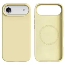 iPhone Air Skal MagSafe Liquid Silikon Gul
