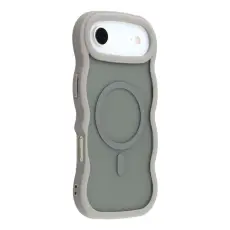 iPhone Air Skal MagSafe Wavy Matt Grå