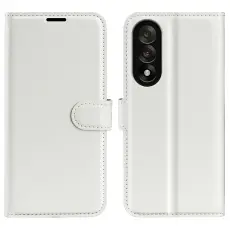 OnePlus Nord 5 5G Fodral Litchi Läder Vit