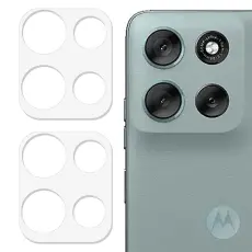 Motorola Moto G56 5G 2-PACK Linsskydd H&auml;rdat Glas Transparent