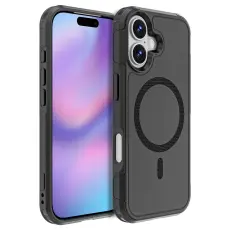 iPhone 17 Skal MagSafe Hybrid Svart