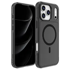 iPhone 17 Pro Max Skal MagSafe Hybrid Svart