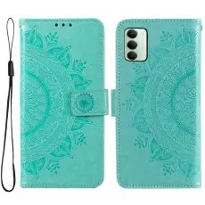 Xiaomi Redmi 15 Fodral Mandala L&auml;der Gr&ouml;n