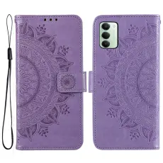 Xiaomi Redmi 15 Fodral Mandala L&auml;der Lila