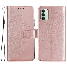 Xiaomi Redmi 15 Fodral Mandala L&auml;der Ros&eacute;guld