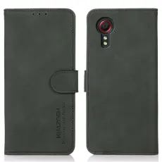 KHAZNEH Samsung Galaxy Xcover 7 Fodral Läder Grön