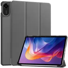 Xiaomi Redmi Pad 2 Fodral Tri-Fold Grå