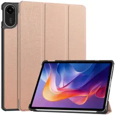 Xiaomi Redmi Pad 2 Fodral Tri-Fold Roséguld