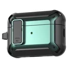 AirPods Pro 3 Skal Shockproof Hybrid Armor Grön