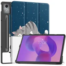 Lenovo Idea Tab Pro Fodral Tri-Fold Katt