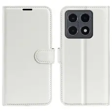 Xiaomi 15T Fodral Litchi Läder Vit