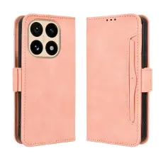 Xiaomi 15T Fodral Med Avtagbart Kortfack Rosa