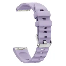 Klockarmband 18 mm Quick Release Wave Silikon Lila