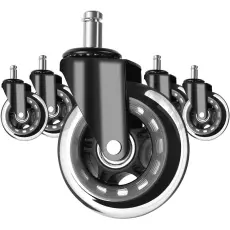 5-PACK Hjul Till Kontorsstolar