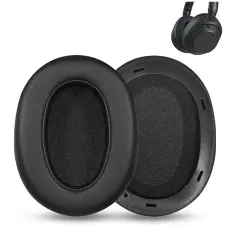 &Ouml;ronkuddar F&ouml;r Sony ULT Wear WH-ULT900 L&auml;der Svart