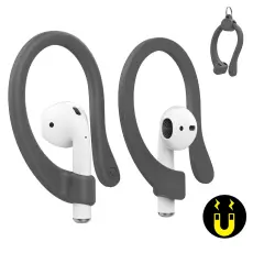 AHASTYLE AirPods/AirPods Pro 2/1 &Ouml;ronkrokar Gr&aring;