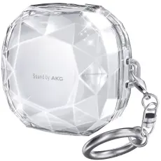 AHASTYLE Galaxy Buds 2/Pro/Live Skal Diamond Transparent