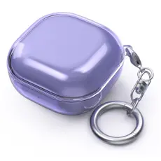 AHASTYLE Galaxy Buds 2/2 Pro/Pro/Live Skal TPU Lila