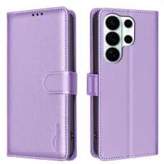 BINFEN Samsung Galaxy S26 Ultra Fodral RFID L&auml;der Lila