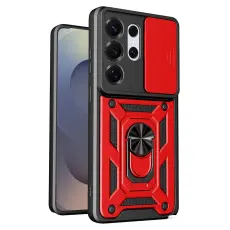 Samsung Galaxy S26 Ultra Skal CamShield Ring Hybrid R&ouml;d