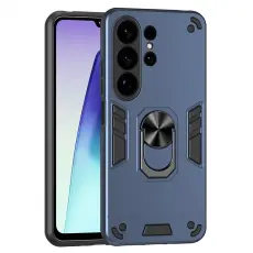 Samsung Galaxy S26 Ultra Skal Ring Hybrid Armor Bl&aring;