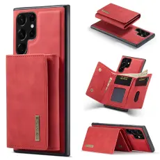 DG.MING Galaxy S26 Ultra 2in1 Skal Med Avtagbart Kortfack R&ouml;d