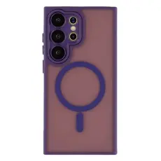 WANLONFENG Galaxy S26 Ultra Skal MagSafe Shockproof Lila