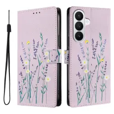 Samsung Galaxy S26 Fodral Med Tryck Lavendel