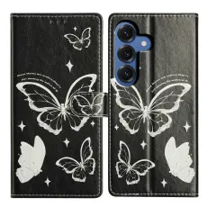 Samsung Galaxy S26 Fodral Med Tryck Fj&auml;rilar