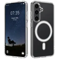 Samsung Galaxy S26 Skal MagSafe Hybrid Transparent