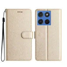 Motorola Edge 70 Fodral L&auml;der Guld