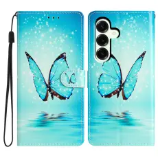 Samsung Galaxy A37 5G Fodral Med Tryck Bl&aring; Fj&auml;ril