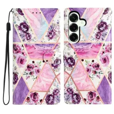 Samsung Galaxy A37 5G Fodral Med Tryck Lila Marmor