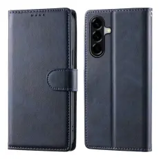 Samsung Galaxy A37 5G Fodral L&auml;der Bl&aring;