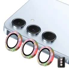 ENKAY Galaxy A57 / A37 5G Linsskydd Glitter Colorful