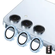 ENKAY Galaxy A57 / A37 5G Linsskydd Glitter Bl&aring;