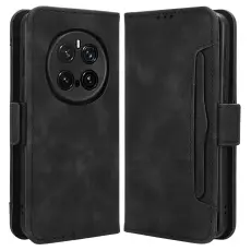 Honor Magic7 Pro Fodral Med Avtagbart Kortfodral Svart