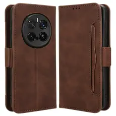 Honor Magic7 Pro Fodral Med Avtagbart Kortfodral Brun