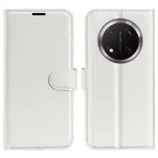 Honor Magic7 Lite Fodral Litchi L&auml;der Vit