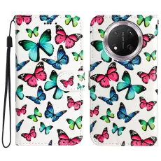 Honor Magic7 Lite Fodral Med Tryck Fj&auml;rilar