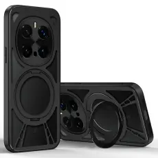 Honor Magic7 Pro Skal MagSafe Kickstand Hollow Svart