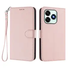 Honor X5c Plus Fodral L&auml;der Rosa