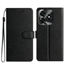 Honor X5c Plus Fodral L&auml;der Svart