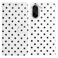OnePlus Nord CE5 Fodral Polka Dot Vit / Svart