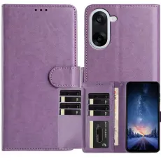 OnePlus Nord CE5 Fodral L&auml;der Lila