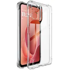 IMAK Moto G06/G06 Power Skal TPU AirBag Shockproof Transparent